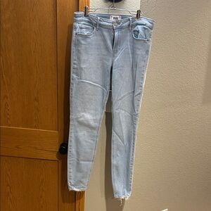 PAIGE Sky Blue Skinny Jeans for Women